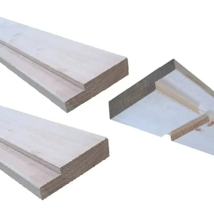 38 x 115 mm (32 x 106 mm) Rebated Door Casing Set Suit 2'6" - Decking Delivery